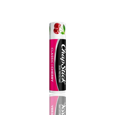 ChapStick Classic Cherry Flavor Skin Protectant Lip Balm, 4g