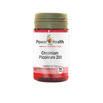 Power Health Chromium Picolinate 200ug Tabs 90's