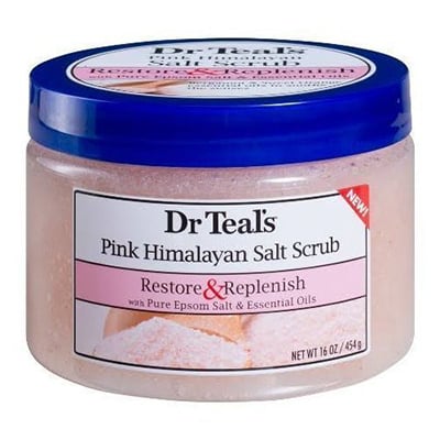 Dr Teal's Body Scrub Pink Himalayan 454g