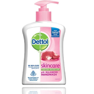 Dettol Anti-Bacterial Skincare Handwash Pump-250ml