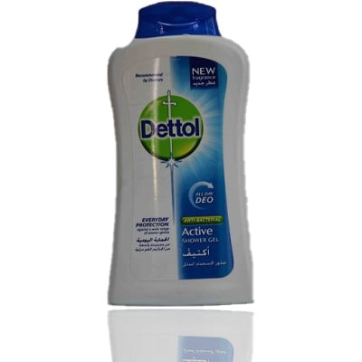 Dettol Anti-Bacterial Shower Gel Active DEO-250ml