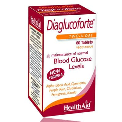 HealthAid Diaglucoforte tablets 60`s.