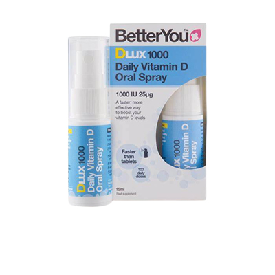 Better You Dlux Vitamin D3 1,000iu Spray 15ml