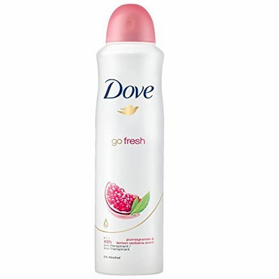 Dove Deodorant Spray – Pomegranate & Lemon Verbena 250ml