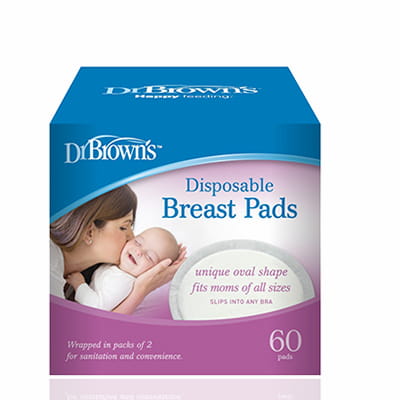 Dr. Brown Disposable Breast Pads-60's