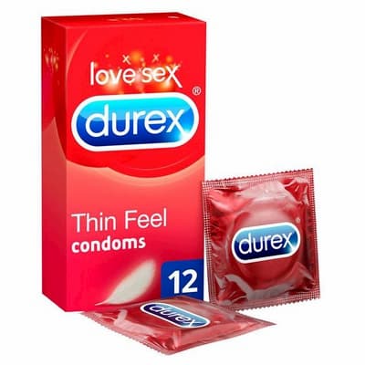 Durex Thin Feel Condoms 12 per pack