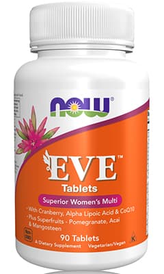 Now Eve Women’s Multivitamin Tabs 90's.