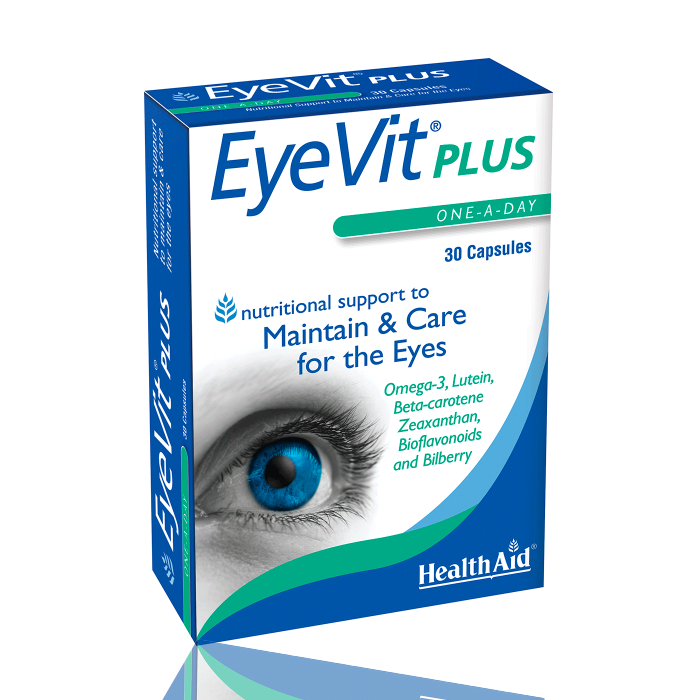 HealthAid EyeVit Plus 30's Capsules.