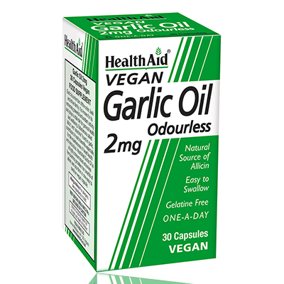 HealthAid Garlic Oil 2mg ( Odourless ) 30's