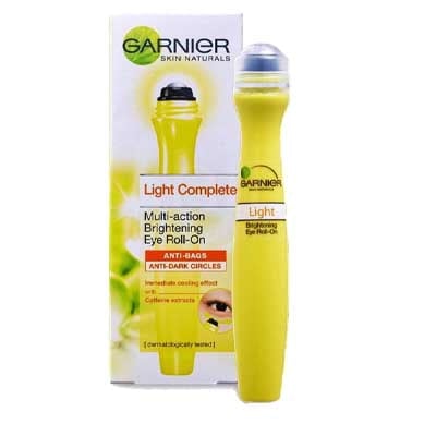 Garnier Light Complete Eye Roll-On (Caffeine+Vit.B5)-15ml