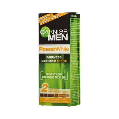 Garnier Men Power White Fairness Moisturizer SPF 15-45g