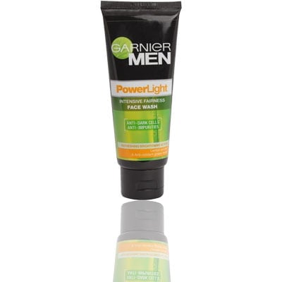 Garnier Men PowerLight Fairness Face Wash 100grams-(Tube)