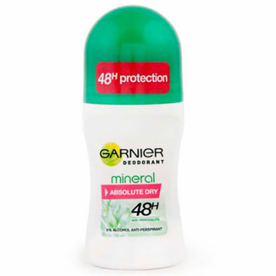 GARNIER ROLL-ON MINERAL MEN ABSOLUTE DRY 50 ML