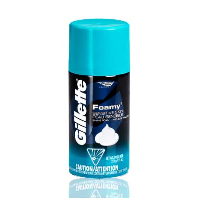 Gillette Sensitive Skin Shaving Foam 200ml