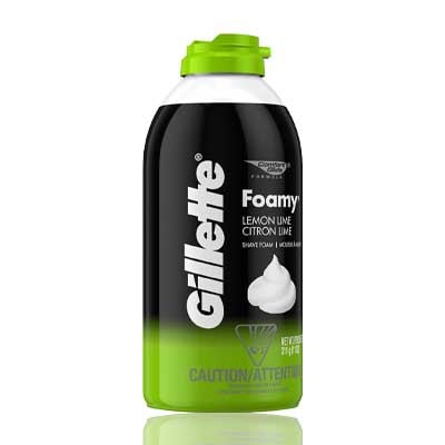 Gillette  Lemon Lime Shaving Foam 200ml