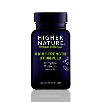 Higher Nature B Complex High Strength Vcaps 30's