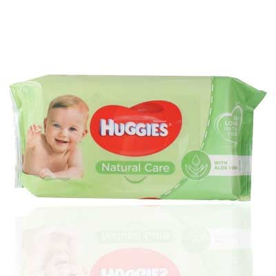 Huggies Natural Care Wipes 10 x 56's