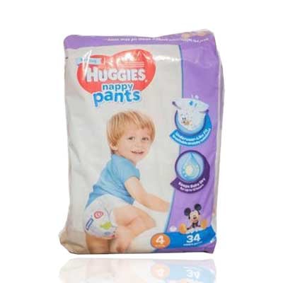 Huggies Pants Boy Size 4 (9-14 kg) 34s