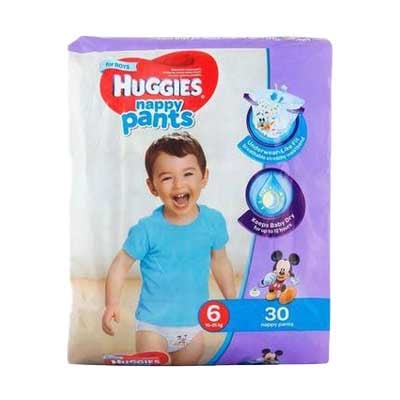 Huggies Pants Boy Size 6 (15-25 kg),120 pieces