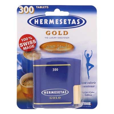 Hermesetas Gold Sweetener, Tabs 300's