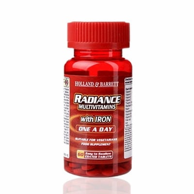 Holland & Barret Radiance Multi-Vitamins with Iron (Once a Day) 60's