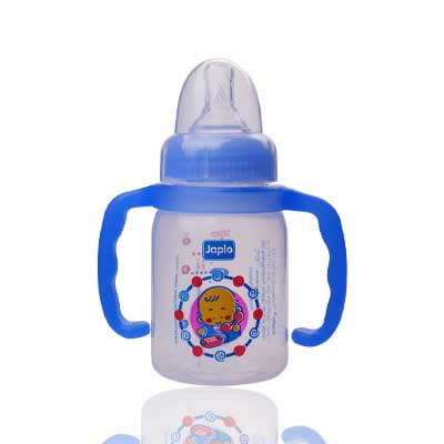 Japlo Baby Feeding Bottle Round 120ml (+30ml FREE)