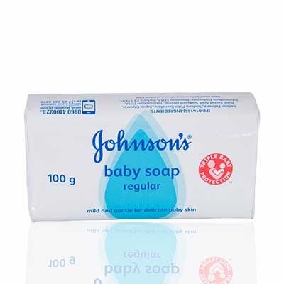 Johnsons Baby Soap Regular, 100g