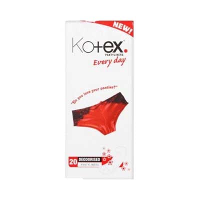 Kotex Panty Liners 20's Deo