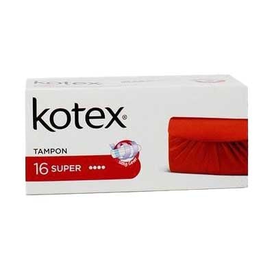 Kotex Tampons Super 16's