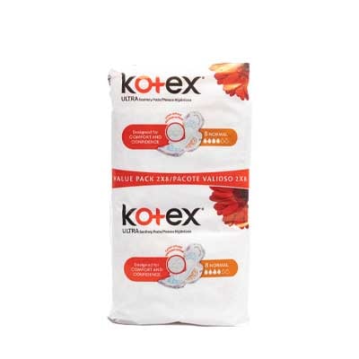 Kotex Ultra Thin Normal Duos 16's