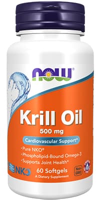 Now Krill Oil (Neptune) 500mg Caps 60's.