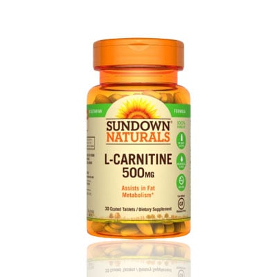 Sundown L-Carnitine 500mg Tabs - 30's