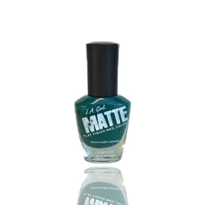 L.A. Girl Matte Alpine Green Nail Polish – 14ml