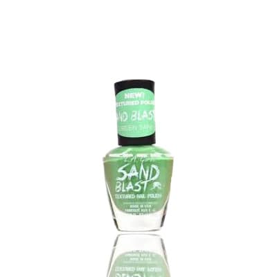 L.A. Girl Sand Blast Green Sand Nail Polish – 14ml.