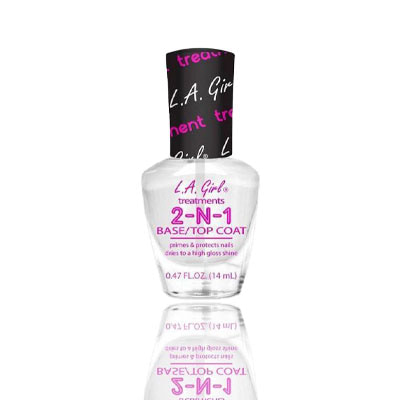 LA Girl Essential Nail treatment- 2 in 1 Base/Top Coat-14ml