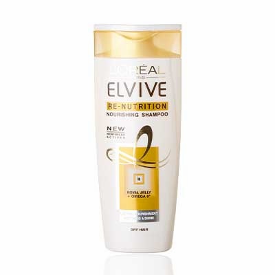 L’Oreal Elvive Re Nutrition Shampoo, 400ml