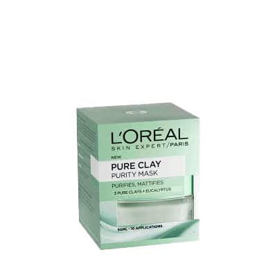 L’Oreal Paris Clay Purifying Mask – 50ml.