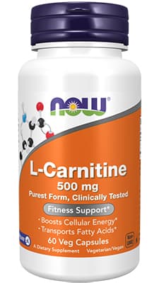 Now L Carnitine 500mg Caps 30's.