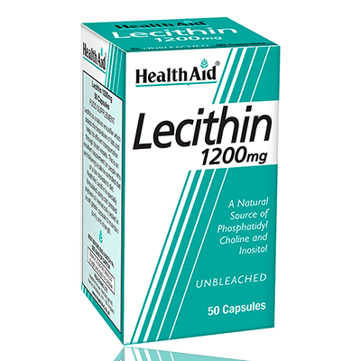 HealthAid Lecithin (Unbleached) 50’s. - 1200mg.