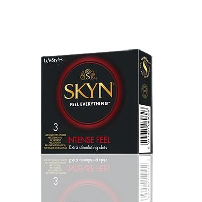 Lifestyles Skyn Intense Feel Dotted Non-Latex Condoms