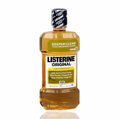 Listerine Mouthwash Original Antiseptic, 500ml