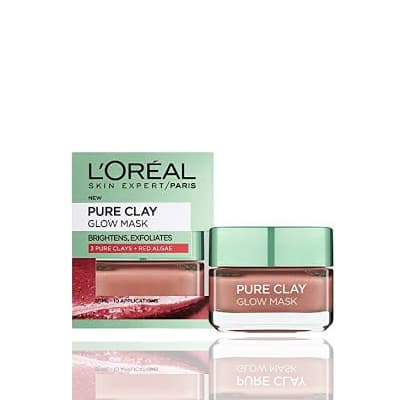 L'oreal Paris Clay Clarifying Glow Mask - 50ml Test Victor Karugia