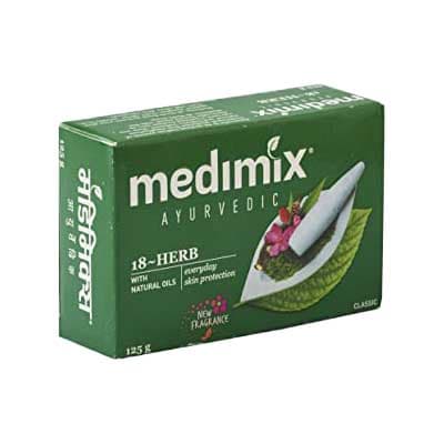 Medimix Ayurvedic 18 Herbs with Natural Oil Classic Soap, 125 grams