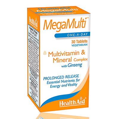 Healthaid Mega Multis (with Ginseng) 30's