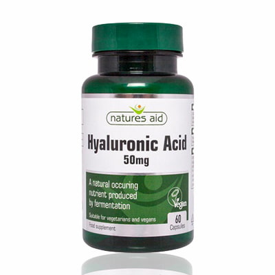 Natures Aid Hyaluronic Acid 50mg Capsules 60's