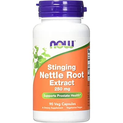 Now Nettle Root Extract - 250 mg, 90 Veg Capsules.