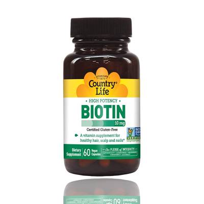 Country Life High Potency Biotin, 10 mg