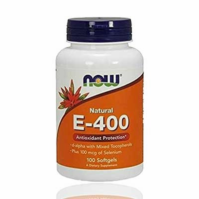 Now E-400 Natural, 100 Softgels