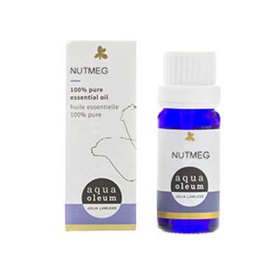 Aqua Oleum Nutmeg Pure Essential Oil, 10ml