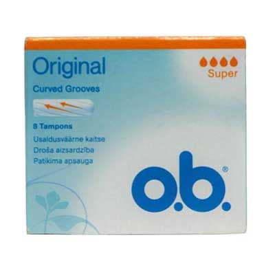 OB Tampons Super 8